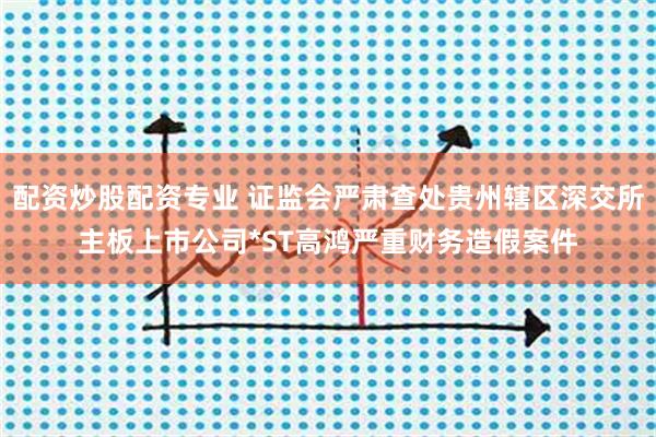 配资炒股配资专业 证监会严肃查处贵州辖区深交所主板上市公司*ST高鸿严重财务造假案件